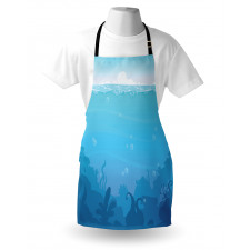 Underwater Landscape Palms Apron