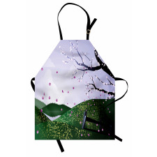 Spring Time Scene Apron