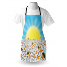 Daisies and Bees Apron