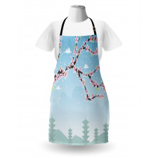 Blooming Branches Apron