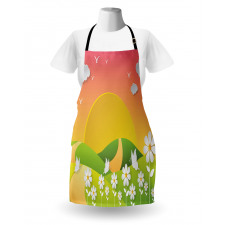 Meadows Flowers Apron