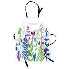 Colorful Botany Apron