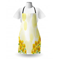 Sunflowers Blots Apron