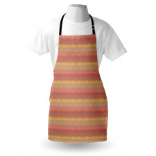 Abstract Autumn Shapes Apron