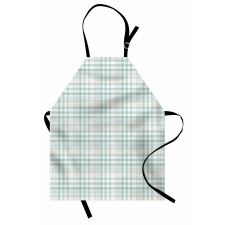 Pastel Plaid Layout Apron