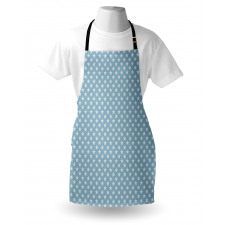 Simple Striped Stars Apron