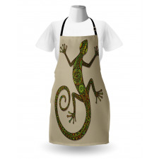 Lizard Pattern Apron