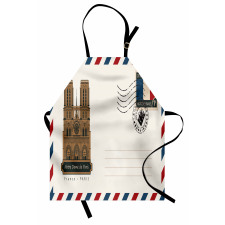 Postcard Stamp Apron