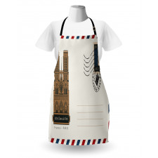 Postcard Stamp Apron