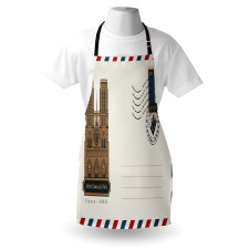 Postcard Stamp Apron