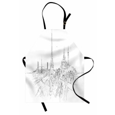 Cityscape Art Apron