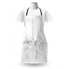 Cityscape Art Apron