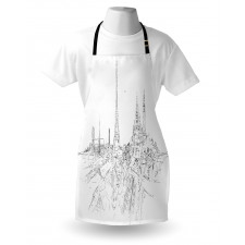 Cityscape Art Apron