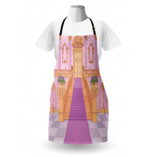 Palace Cartoon Interior Art Apron