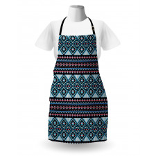 Geometric Triangles Ornate Apron