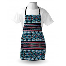 Geometric Triangles Ornate Apron