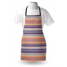 Mexican Inspired Lines Art Apron