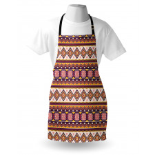 Triangles Vibrant Tone Art Apron