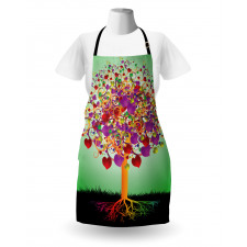 Magic Love Tree Heart Apron