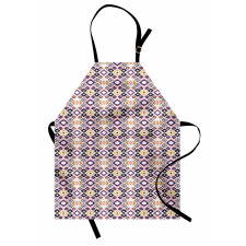 Ikat Inspired Ornate Design Apron