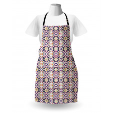 Ikat Inspired Ornate Design Apron