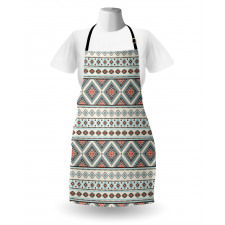 Retro Style Native Ornaments Apron