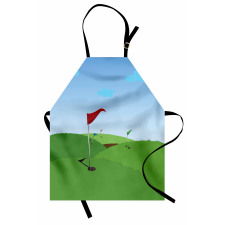 Grassy Hills Flag Apron