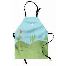 Hole and Flag Apron