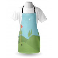 Hole and Flag Apron