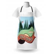 Forest and Flag Apron