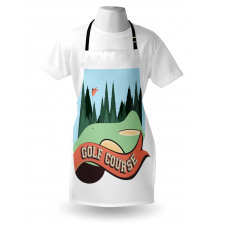 Forest and Flag Apron