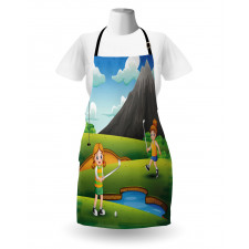 Golfer Children Apron