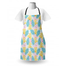 Orchids with Paint Spots Apron