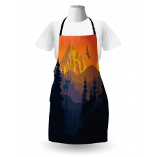 Wild Nature Landscape Art Apron