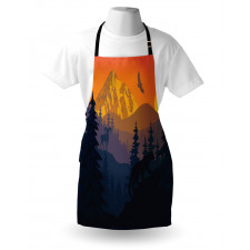 Wild Nature Landscape Art Apron