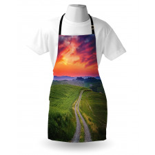 Tuscany Tangerine Sky Apron