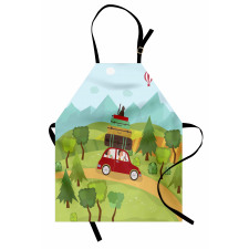 Road Tripping Family Apron