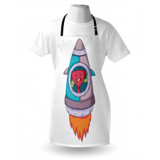 Creature in a Space Rocket Apron