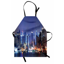 River and Skyline Photo Apron