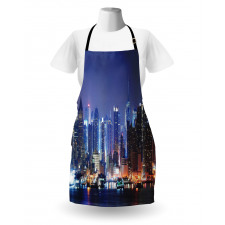 River and Skyline Photo Apron