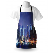 River and Skyline Photo Apron