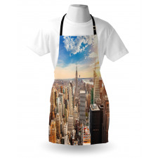 Sunset Urban Aerial Photo Apron