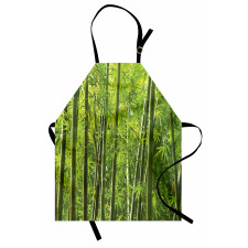 Exotic Tropical Bamboo Apron