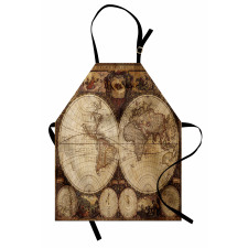 Haritalar Mutfak Önlüğü Antik Dünya Haritası