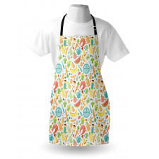 Baby Food Banana Watermelon Apron