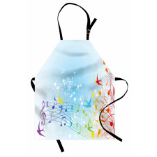 Spring Scene Flourishes Apron