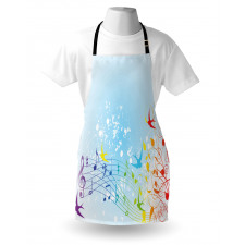 Spring Scene Flourishes Apron