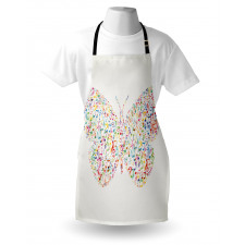 Butterfly with Notes Apron