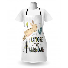 Hopping Bunny Botany Apron