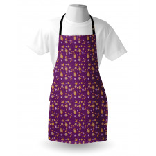 Flowers Leaves and Fruits Apron